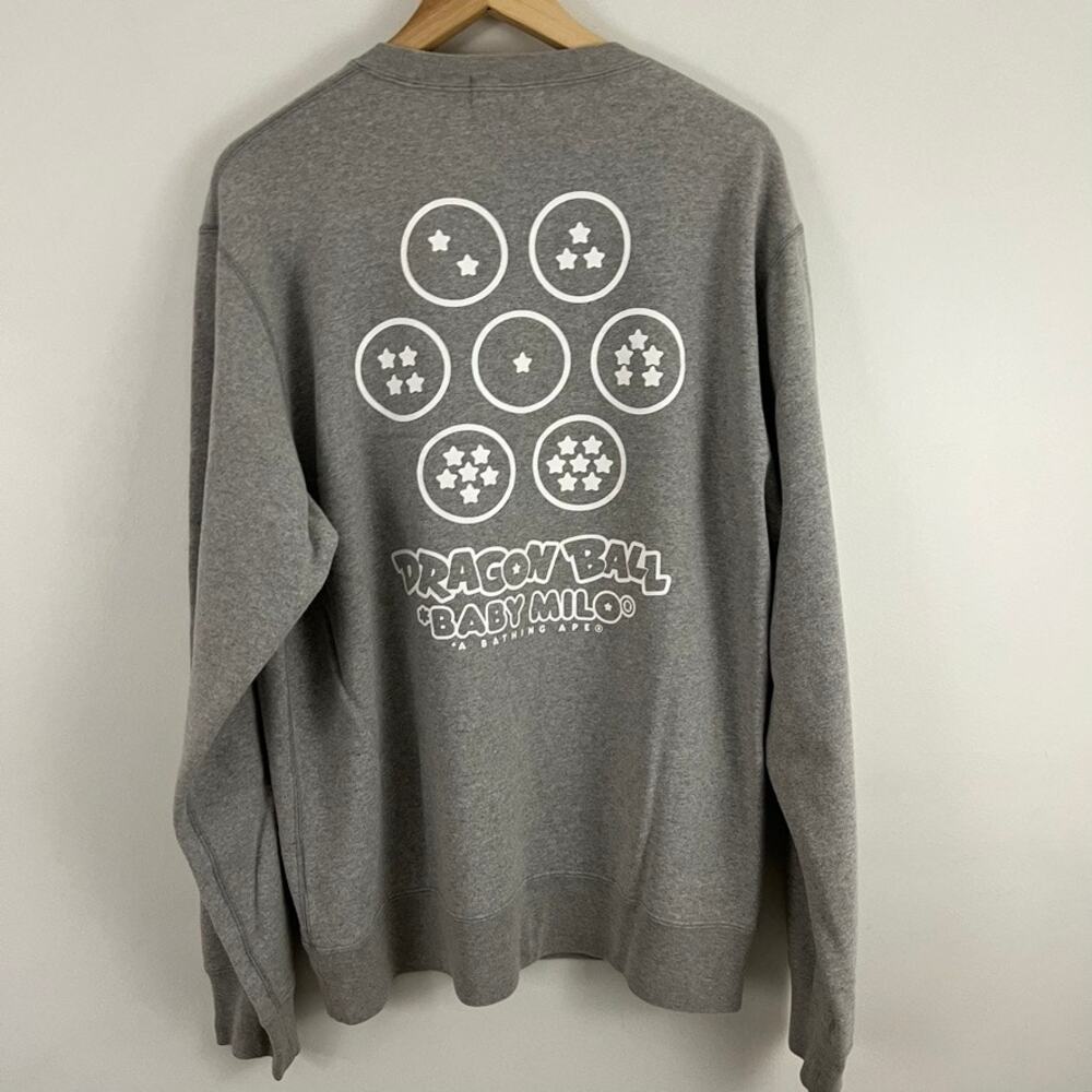 A Bathing Ape Dragon Ball Sweatshirt Men Size XXL - Picture 2 of 12